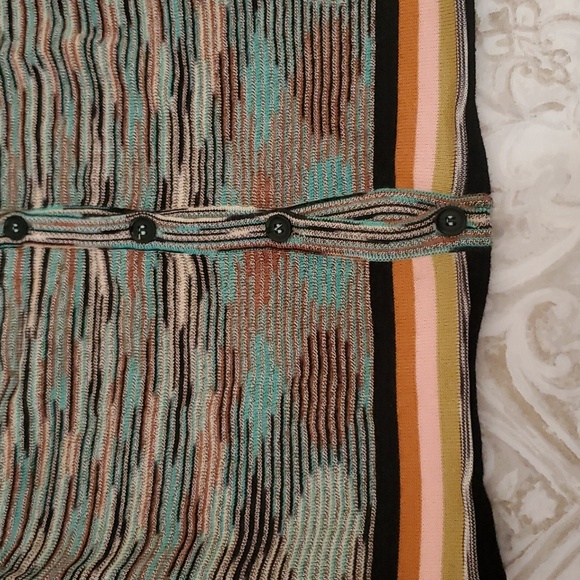 Missoni Multicolor Button Up Cardigan Sweater Size 2. - Picture 12 of 12